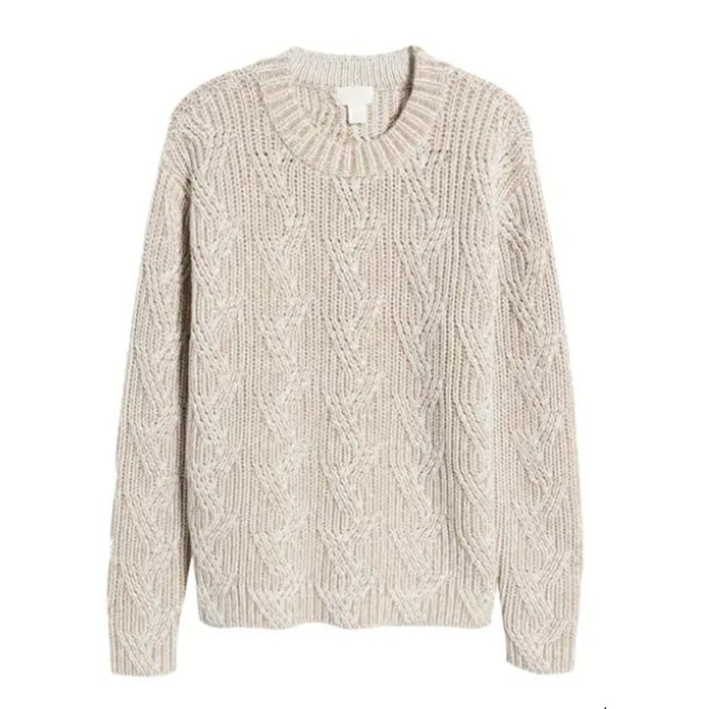 Caslon cable knit Mock Neck Sweater